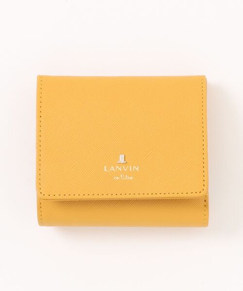LANVIN en Bleu 二つ折り 二つ折り財布 財布 リュクサンブールカラー