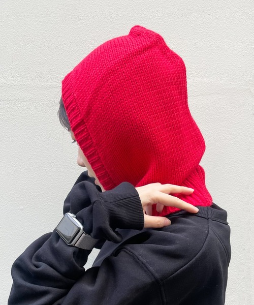 ソロイスト　 22AW バラクラバ　希少カラーレッド　タートルネックウォーマー ソロイスト 22AW バラクラバ 希少カラーレッド タートルネック