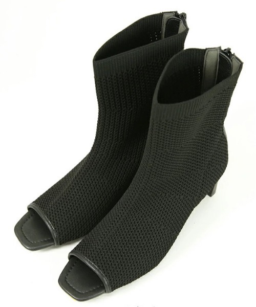 No one knows（ノーワンノーズ） ブーツ THE5 オープントゥメッシュ