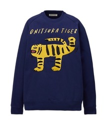 トレーナー　グッとくる Onitsuka Tiger（オニツカタイガー） トレーナー スウェット SWEAT TOP