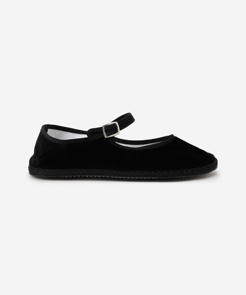 drogheria Crivellini シューズ | ベルベット ストラップシューズ