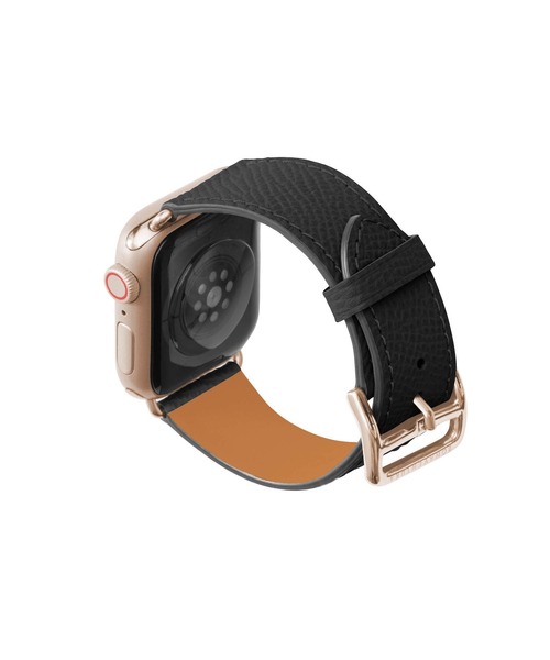 腕時計 ノービレ Apple Watch レザーバンド「38mm/40mm/41mm/42mm， S/Mサイズ」 (アダプター：ゴールド) レディースの画像