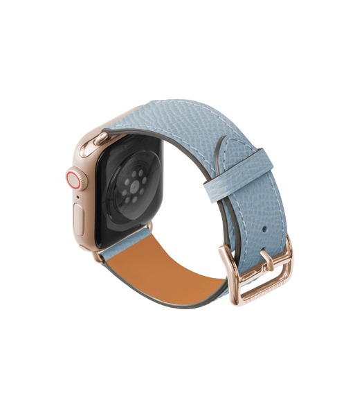 腕時計 ノービレ Apple Watch レザーバンド「38mm/40mm/41mm/42mm， S/Mサイズ」 (アダプター：ゴールド) レディースの画像