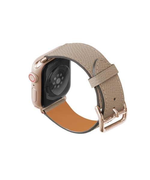 腕時計 ノービレ Apple Watch レザーバンド「38mm/40mm/41mm/42mm， S/Mサイズ」 (アダプター：ゴールド) レディースの画像