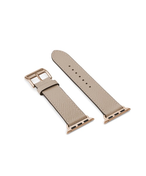 腕時計 ノービレ Apple Watch レザーバンド「38mm/40mm/41mm/42mm， S/Mサイズ」 (アダプター：ゴールド) レディースの画像