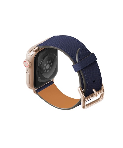 腕時計 ノービレ Apple Watch レザーバンド「38mm/40mm/41mm/42mm， S/Mサイズ」 (アダプター：ゴールド) レディースの画像