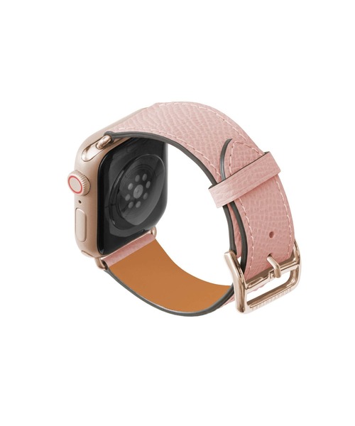 腕時計 ノービレ Apple Watch レザーバンド「38mm/40mm/41mm/42mm， S/Mサイズ」 (アダプター：ゴールド) レディースの画像