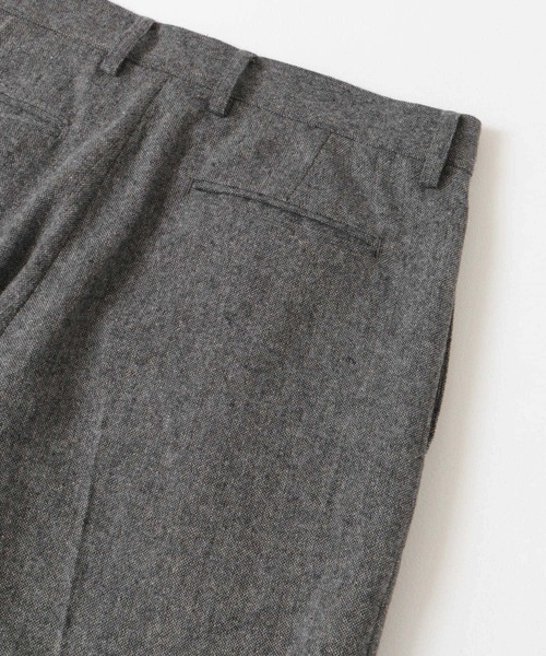 URBAN RESEARCH ROSSO MEN スラックス ウールツイードパンツ メンズ