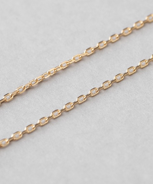 ANEMONE（アネモネ） ネックレス 淡水パール×オーバルラインネックレス