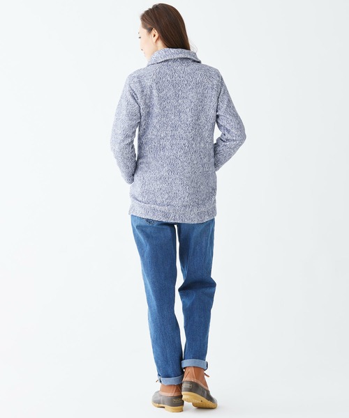 ヘリテージ・マールド・フリース、ショールカラー 米国フィット・プチ レディース L.L.Bean ヘリテージ・マールド・フリース、ショールカラー 米国
