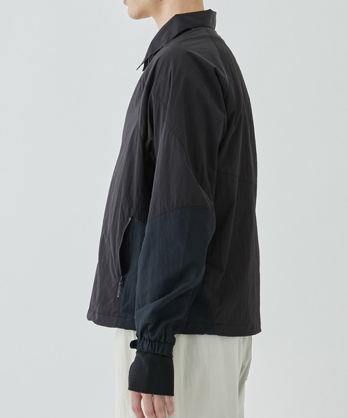 JieDa ナイロンジャケット SWITCHING TECH ZIP JACKET メンズ