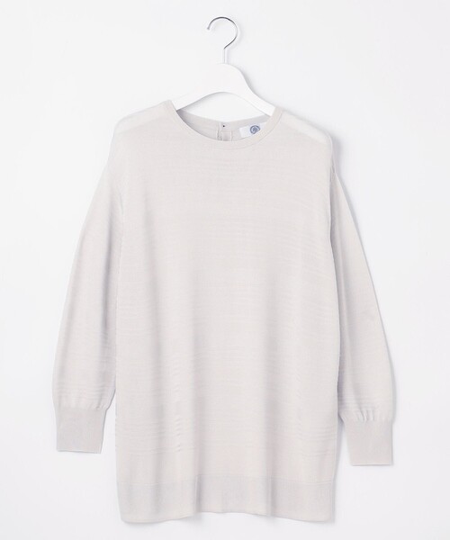 ニット セーター 「WEB限定カラーあり・洗える」SILKY RAYON