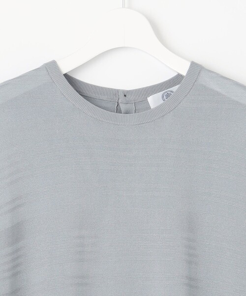 ニット セーター 「WEB限定カラーあり・洗える」SILKY RAYON STRETCH ボーダー ニット レディース ニット セーター 「WEB限定カラーあり・洗える」SILKY RAYON