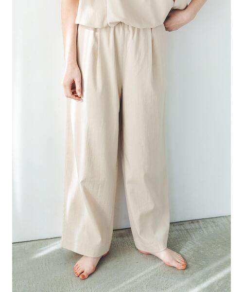 so4u パンツ リネンライクパンツ レディース : ZOZOTOWN Yahoo