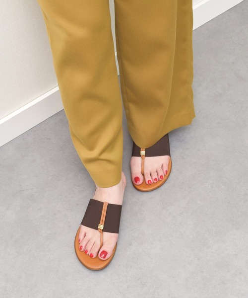 【ITALIAN SHOEMAKERS】ミックスメッシュ厚底トングサンダル ITALIAN SHOEMAKERS サンダル 「ITALIAN SHOEMAKERS」ミックス