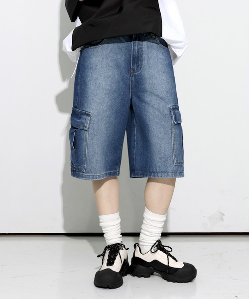 FOLLOWIN ジーンズ デニム デニムパンツ 「UNISEX」 「Short/Regular