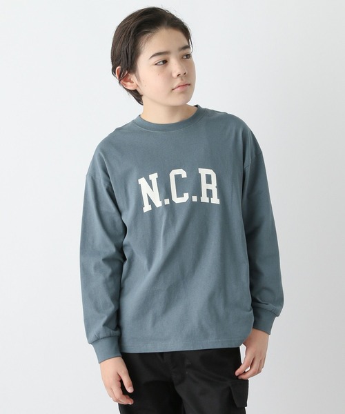 GLOBAL WORK（グローバルワーク） tシャツ ヘビロッTEE/プリント長袖