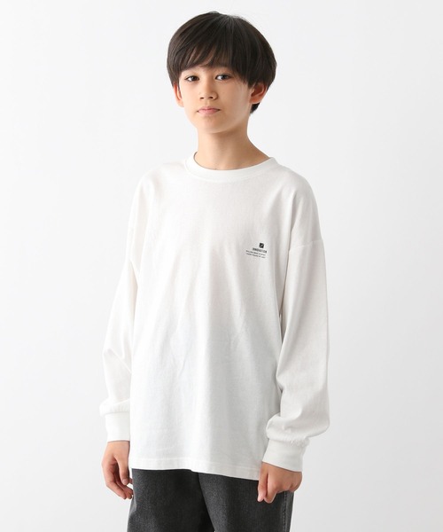 13　斑50こ GLOBAL WORK（グローバルワーク） tシャツ ヘビロッTEE/プリント長袖