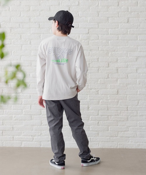 GLOBAL WORK（グローバルワーク） tシャツ ヘビロッTEE/プリント長袖