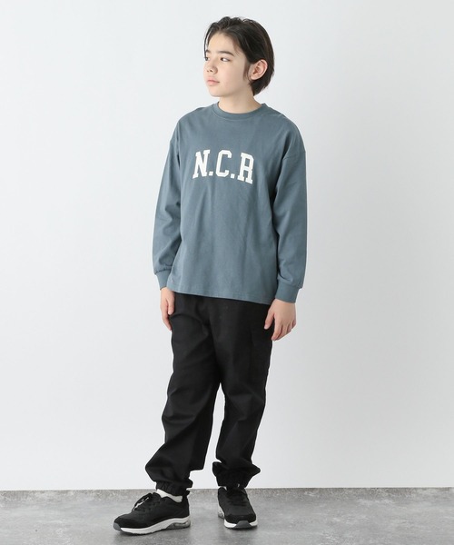 GLOBAL WORK（グローバルワーク） tシャツ ヘビロッTEE/プリント長袖