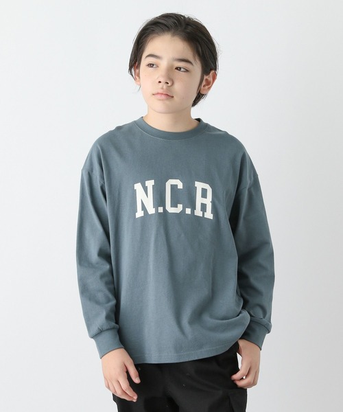 GLOBAL WORK tシャツ ヘビロッTEE/プリント長袖/115737 キッズ