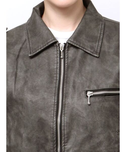 jouetie（ジュエティ） ブルゾン アウター シングルZIPライダース