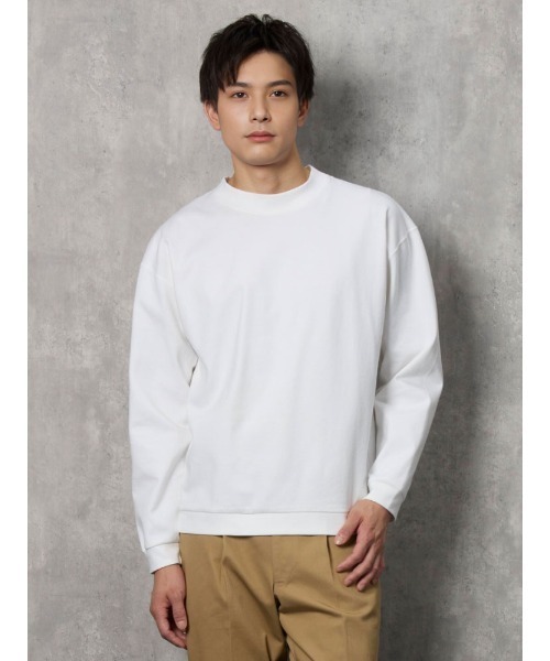 blhlc TOKYO 長袖Tシャツ BTZ TOKYO tシャツ 「長袖モックネックTシャツ」防臭+接触冷感+吸水速