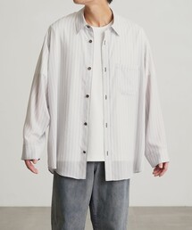 PUBLIC TOKYO（パブリックトウキョウ） シャツ シルキーシアー