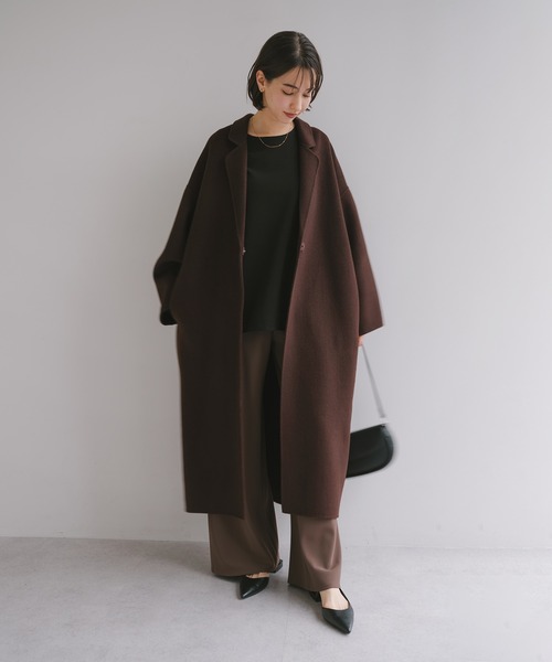 evernavy キャメル チェスターリバーコート MTサイズ evernavy キャメル チェスターリバーコート MTサイズ evernavy コート