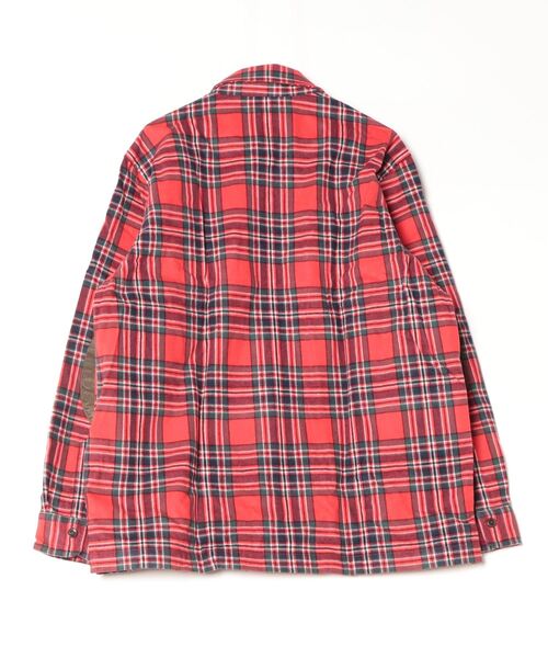 Brooks Brothers ハリントンジャケット L ワインレッド チェック Brooks Brothers ハリントンジャケット L ワインレッド チェック