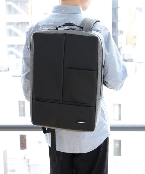 BEAMS HEART（ビームス ハート） デイバック リュック スクエアコンビ