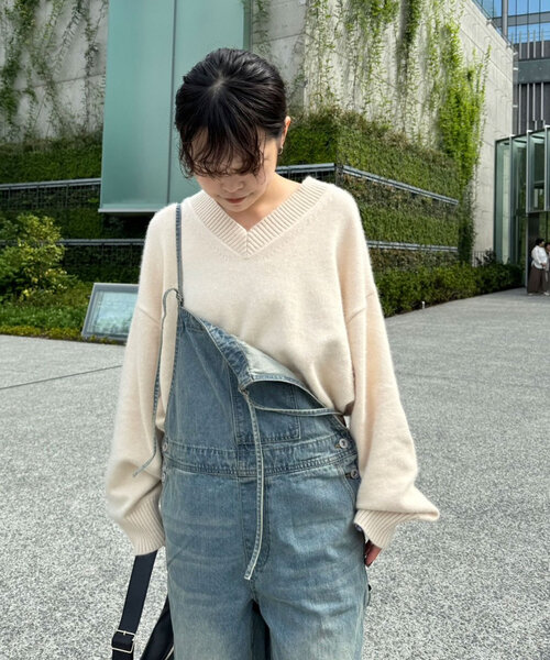 GALLARDAGALANTE ニット セーター 「MANAKA企画」バックスリットV 