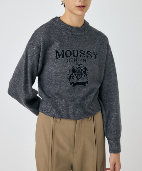 moussy - moussyニット MOUSSY | KNITTED WORDS セーター (ニット ) |SHEL'TTER WEBSTORE