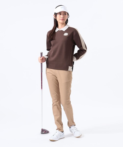 BEAMS GOLF ORANGE LABEL レディースパンツ ベージュ BEAMS GOLF パンツ 「WOMEN」 ORANGE LABEL / USシリーズ