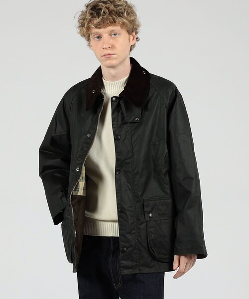 ブルゾン アウター Barbour BEDALE ワックスコットン ブルゾン メンズの画像