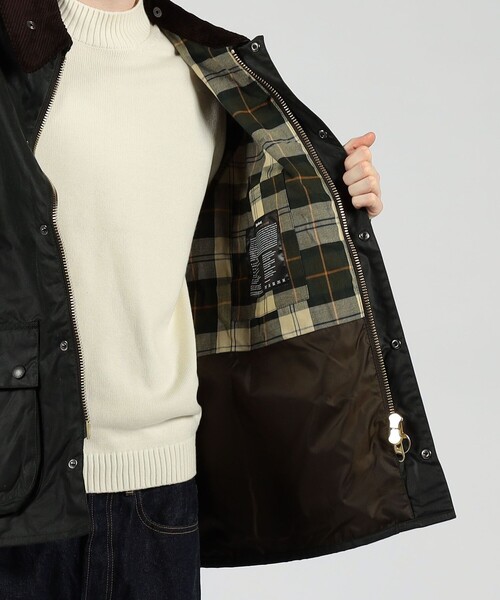 ブルゾン アウター Barbour BEDALE ワックスコットン ブルゾン メンズの画像