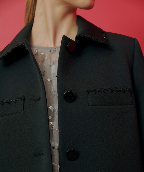 LOULOU WILLOUGHBY（ルルウィルビー） ステンカラーコート コート