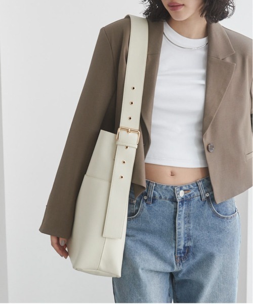 ANGIE ショルダーバッグ バッグ ワンハンドル2WAYショルダー