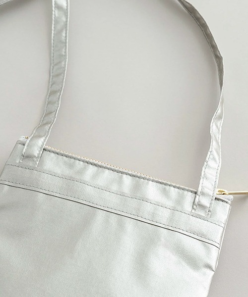 CLASKA Gallery & Shop ”DO” ポーチ BANK シルバー フラットポシェット