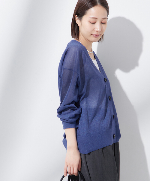 JOURNAL STANDARD L'ESSAGE GALAXY カーディガン JOURNAL STANDARD L'ESSAGE｜GALAXY シアーカーディガン