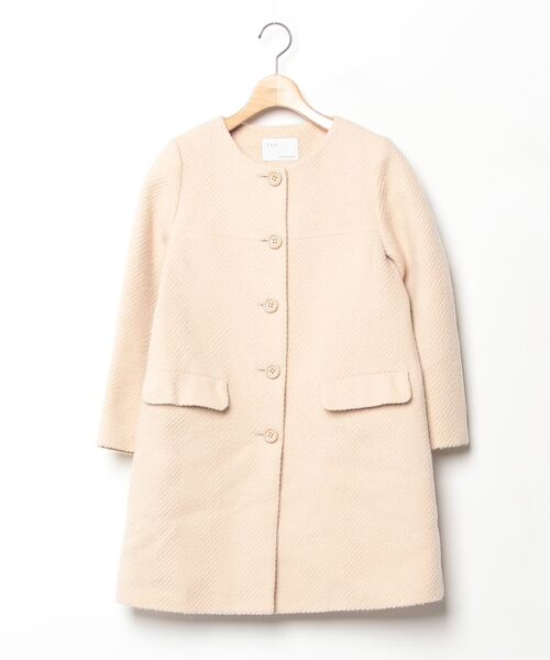 IENA（イエナ） ノーカラーコート - ベージュ レディース : ZOZOTOWN