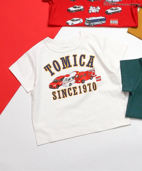 apres les cours（アプレレクール） tシャツ TOMICA 4柄Tシャツ キッズ