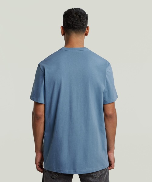 送料込★G-Star★Nifous R T Tシャツ G-STAR RAW tシャツ NIFOUS T-SHIRT/ワンポイントロゴロンT