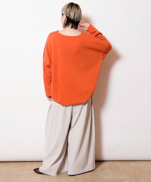 最新コレックション OSMOSIS レディース ワイドギャザーニットパンツ パンツ パンツ
