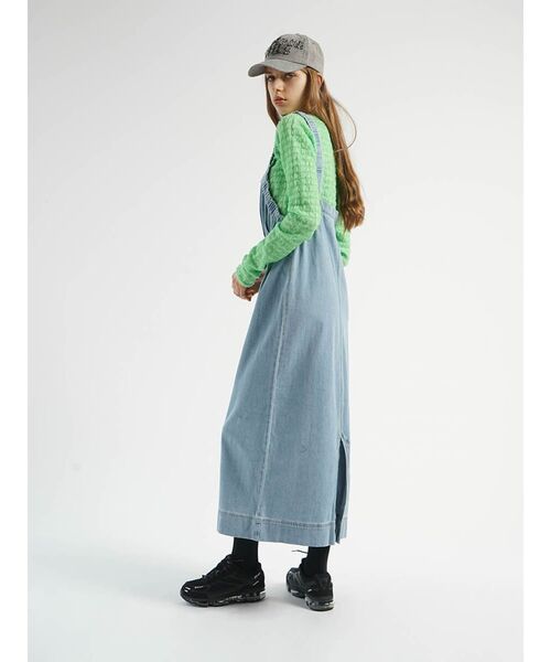 ワンピース FRONT ZIP DENIM JUMPER SKIRT : ZOZOTOWN Yahoo!店 - 通販