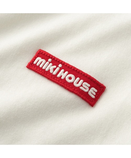 MIKI HOUSE（ミキハウス） tシャツ 「WEB限定」ワッペンロゴ半袖T 