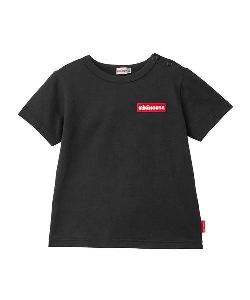 MIKI HOUSE tシャツ 「WEB限定」ワッペンロゴ半袖Tシャツ