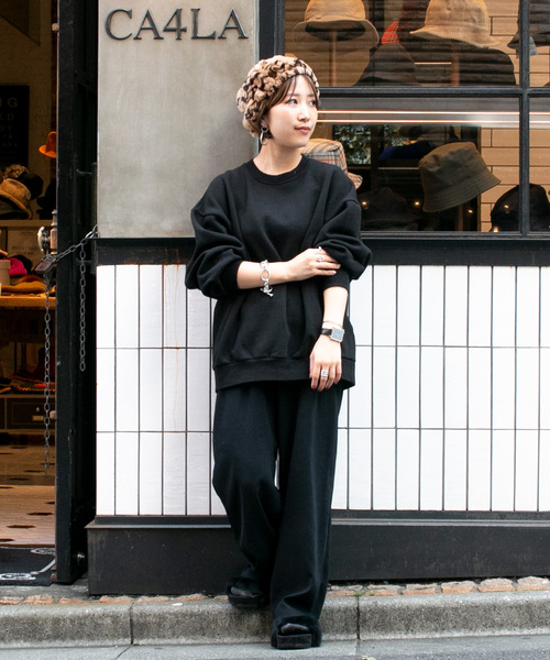 「CA4LA」 帽子 ONESIZE ライトグリーン レディース_画像5