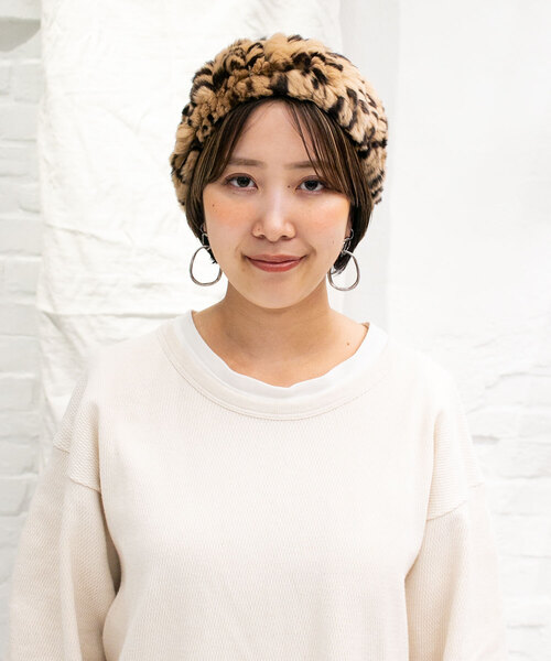 「CA4LA」 帽子 ONESIZE ライトグリーン レディース_画像6