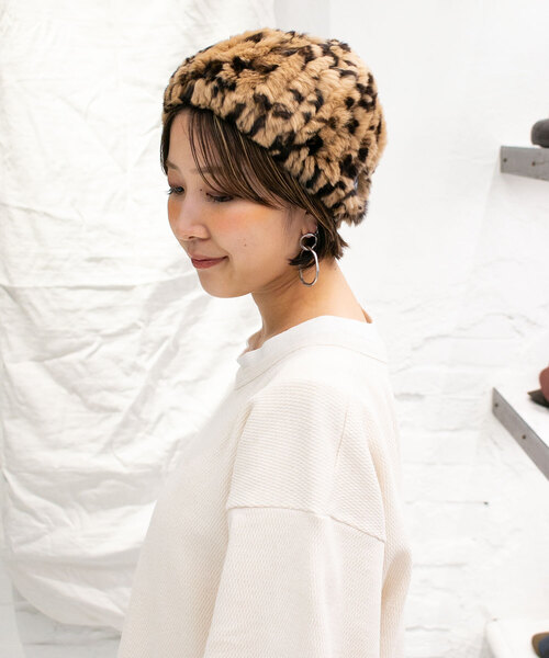 「CA4LA」 帽子 ONESIZE ライトグリーン レディース_画像7